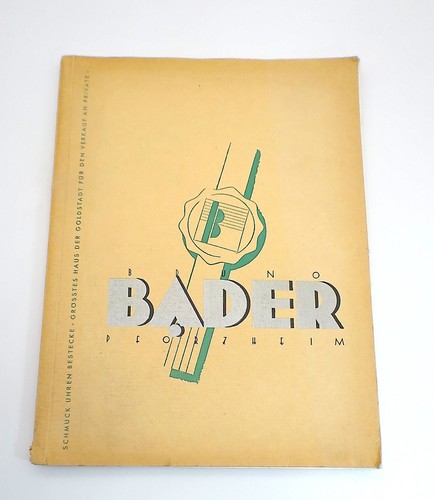 Bruno bader pforzheim katalog - bader,