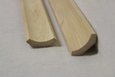 (a30)  1Stk 100cm Hohlkehlleiste Ahorn lack 28x28mm Kehlleiste Holzleisten