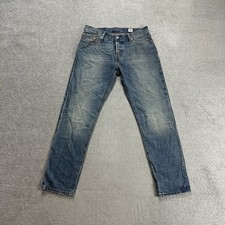 LEVIS Jeans 501 Damen Vintage Hose W27 L30 White Oak Cone Denim 29211 Blau