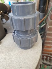 PVC Fitting Rohr Muffe Winkel Bogen Kugelhahn 12 16 20 25 32 40 50 63 75-200 mm