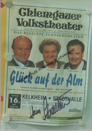 Original autogramm hans - original,