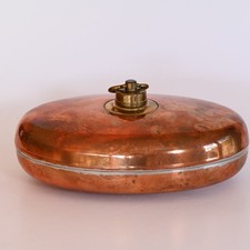 Alte Wärmflasche Kupfer  Bettwärmer Bettwärmflasche Bettflasche