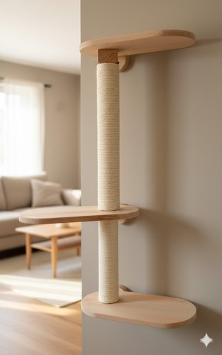 Wandkratzbaum für katzen - wandkratzbaum,