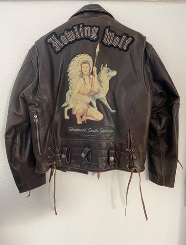 Vintage avirex lederjacke - vintage,