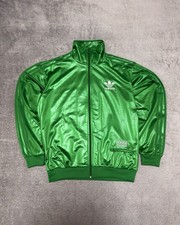 Vintage Adidas Chile 62 Trainingsjacke Unisex Retro Grün Size L