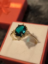 Ring 18k vergoldet Edelstahl