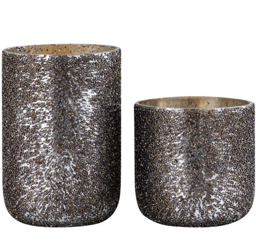Glas teelichthalter von ptmd - von,