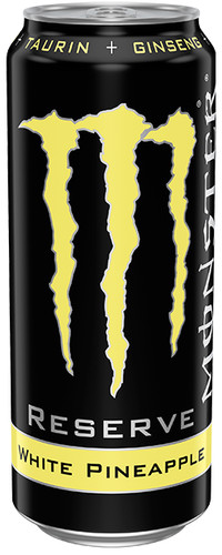 Monster energy reserve - reserve, white