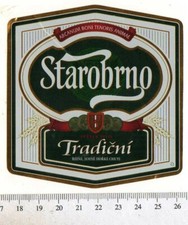 Tschechisches Bieretikett -