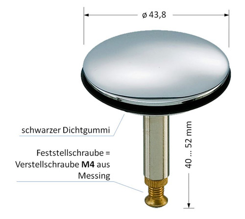 Abflussstopfen messing - abflussstopfen,