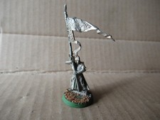 GW Herr der Ringe - Elben Standartenträger - entfärbt - Zinn -