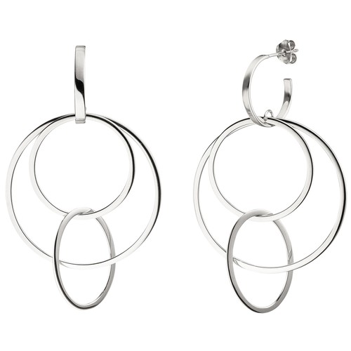 Halbcreolen 925 sterling - halbcreolen,