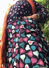 💙NEU! Hübsches GUDRUN SJOEDEN Kleid Tunika 100% Baumwolle Bio L XL XXL 42 44 46