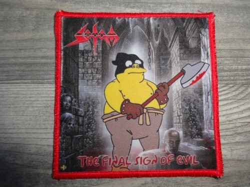 Thrash metal patch - sign, of