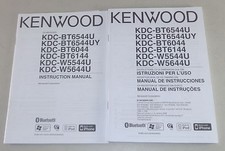 Betriebsanleitung Kenwood Autoradio KDC BT6544U / KDC W5544U Stand 2008