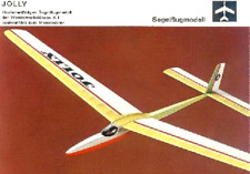 Retro-Schnellbaukasten Jolly Segler Spannweite 1145 mm Laserschnitt