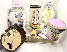 Disney Primark 5er Set Die Schöne und das Biest Sammler Münzgeldbörsen