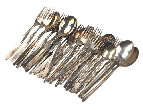 2kg silberschrott ohne messer - 2kg,