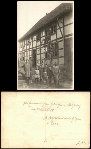 Foto großfamilie vor - foto,