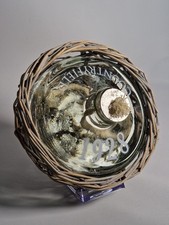 ? Countryfield Glaslampe 1928 Deko Windlicht Flasche Landhaus Weide Vintage