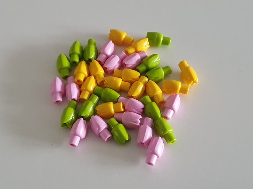 Lego pflanzen bunte tulpen - pflanzen,