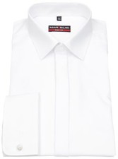 Marvelis Galahemd Body Fit Kentkragen Umschlagmanschette weiß - ohne OVP