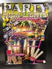 WECO Feuerwerk Poster Plakat