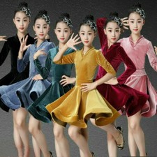 Mädchen Latein Kleid samt