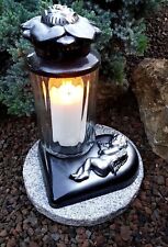 *  Grablaterne Grablampe Grableuchte  Grablicht Kerze Engel Grabschmuck