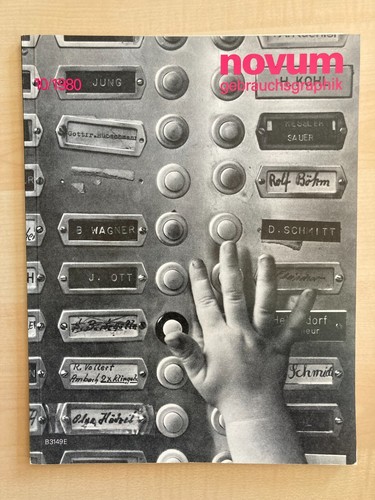 Novum gebrauchsgraphik 1980 - novum,