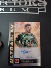 Topps Chrome Bundesliga 24/25 - Justin Njinmah Ultrabeam Auto /100 - Bremen