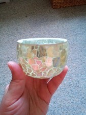 Teelichtglas Bergkristall 