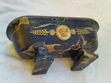 Versace Medusa Sarkophage Schale Seifenschale in Badewannenform Marmor Optik 