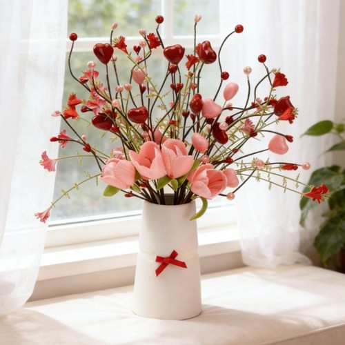Seidenrose pfingstrose tulpe - pfingstrose,