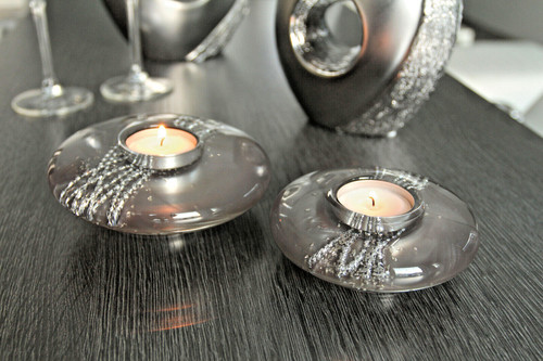Teelichthalter glas - 2, x