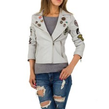 JCL Damen Jacke Bikerjacke