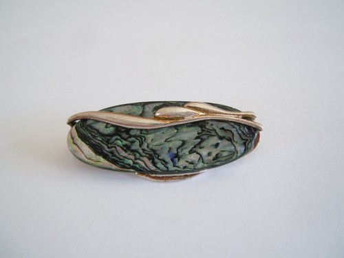 Vintage 925 silber brosche - 925,