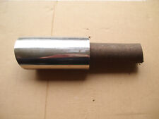 Auspuffblende Endrohr Blende EDELSTAHL Chrom  OVAL UNIVERSAL