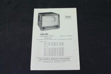 alter Druck RFT Fernsehgeräte