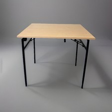 Konferenztisch klappbar massiv Farbe Ahorn  80 x 60