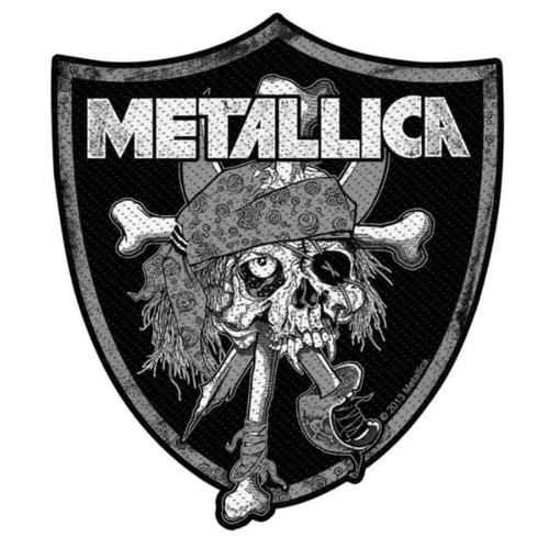 Metallica patch raiders - patch,