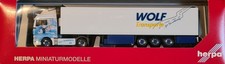 Herpa 311770 MAN TGX XLX WOLF Transporte Kühlkoffer Sattelzug *OVP*Neu*