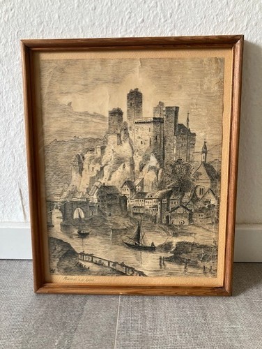 Original radierung runkel - radierung, „runkel