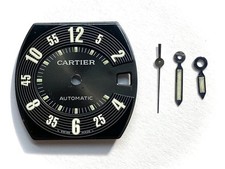 CARTIER Roadster - Zifferblatt + Zeiger - Automatik - schwarz