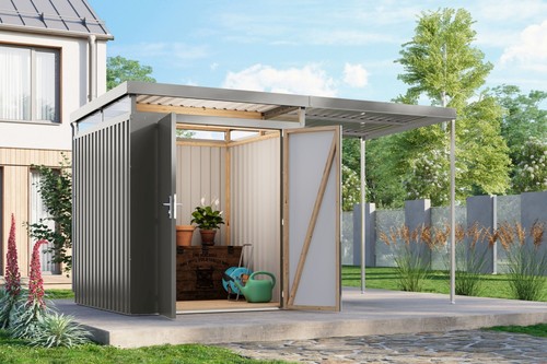Gartenhaus metall - gartenhaus,