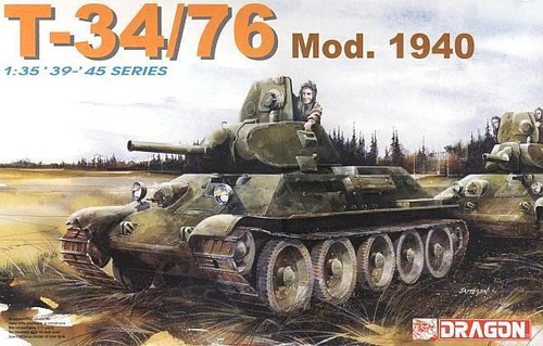 Dr6092 dragon t - dr6092, t-34/76
