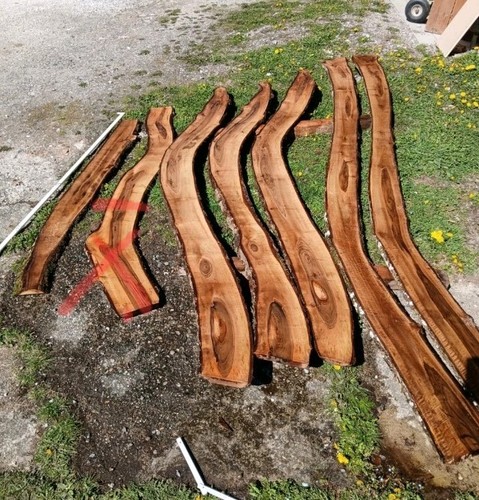Nussbaum walnuss brett - brett, 100x3cm