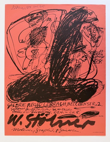 Stöhrer plakat sign - w.,