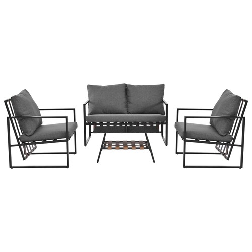 Sonnenh lounge set schwarz - sonnenh,