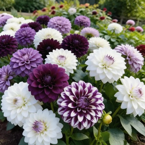 80002050 dahlie purple white - dahlie,